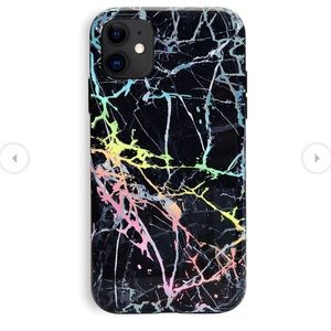 Holographic Velvet caviar case-iPhone 11